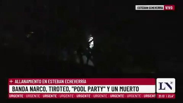 Tiroteo y muerte en una pool party