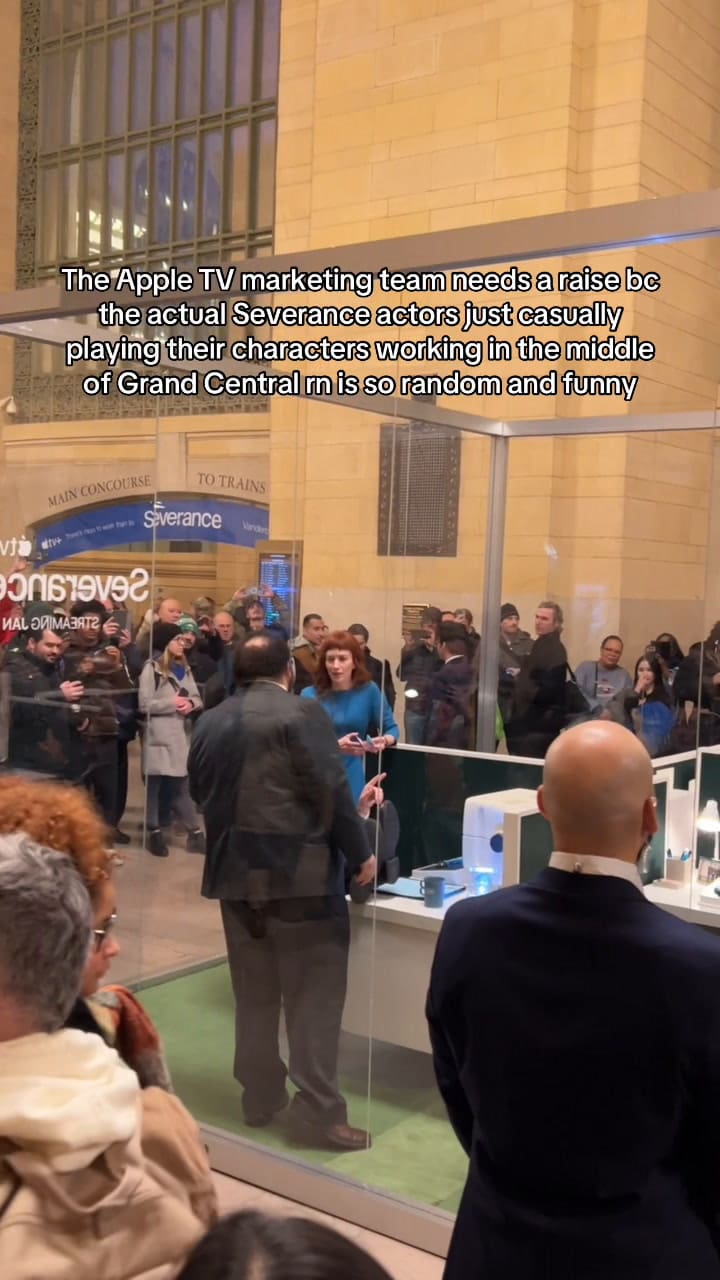 Así fue la promoción de Severance en Nueva York