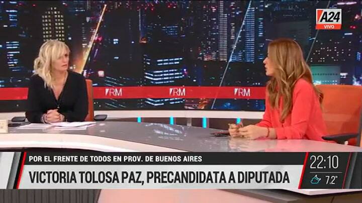 Victoria Tolosa Paz, sobre Sofía Pacchi