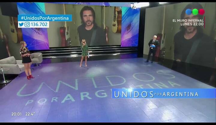 Juanes en #UnidosPorArgentina