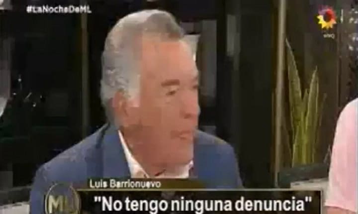 Fuerte cruce entre Laura di Marco y Luis Barrionuevo en la mesa de Mirtha - Fuente: eltrece