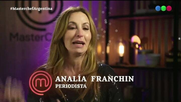 MasterChef Celebrity. Analía Franchín cuestionó la decisión del jurado en relación a las acciones de