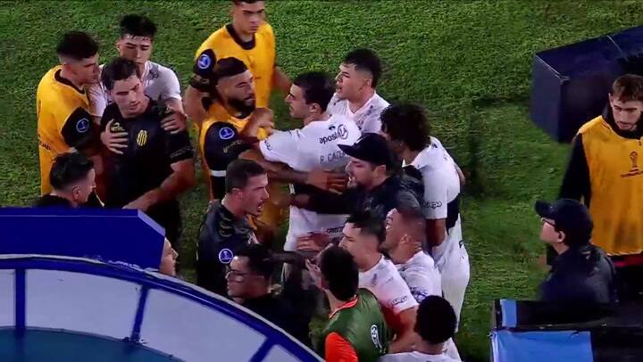 Incidentes Barracas Olimpia