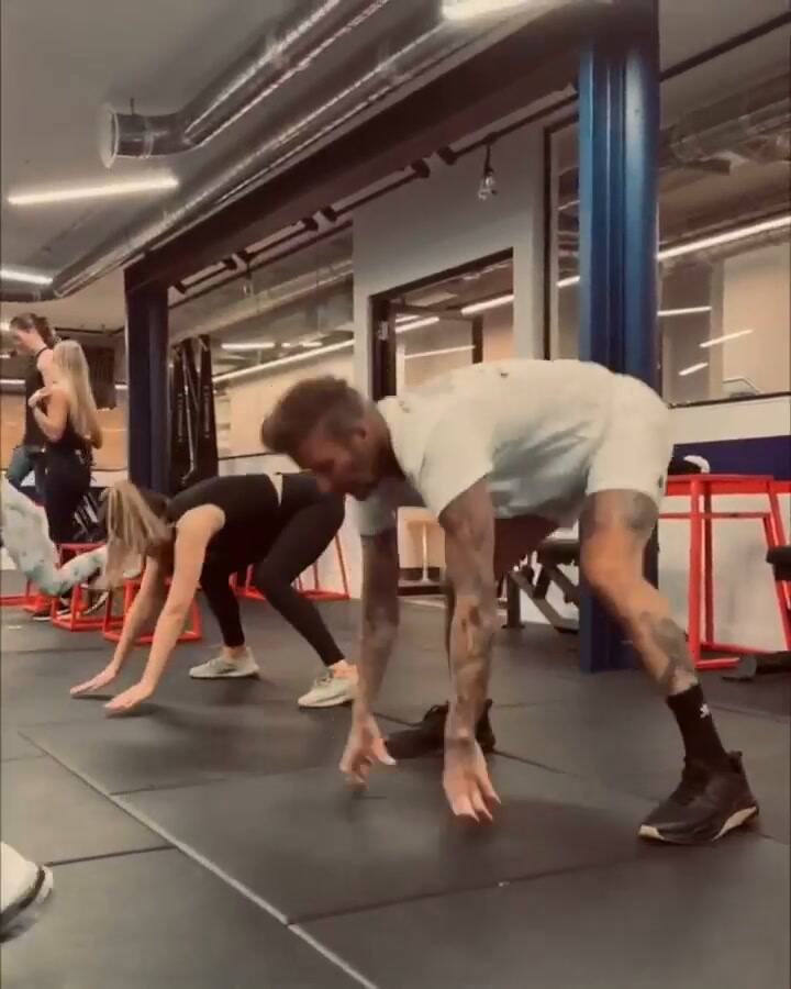 Fitness snacking: la novedosa rutina que practica David Beckham