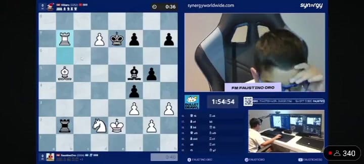 Faustino Oro rompió un nuevo record en ajedrez