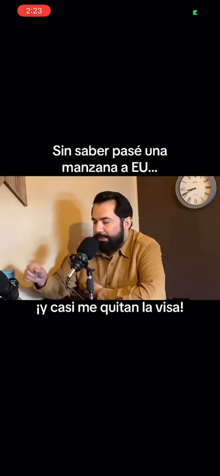Quiso pasar a EE.UU. y casi le quitan la visa por un error que no sabía que cometió