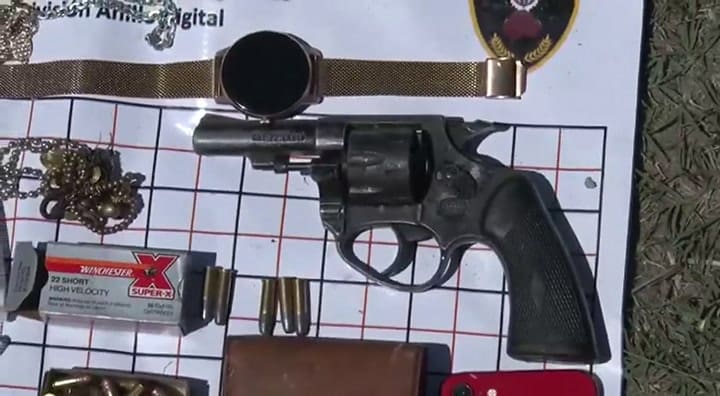 El hallazgo de las armas