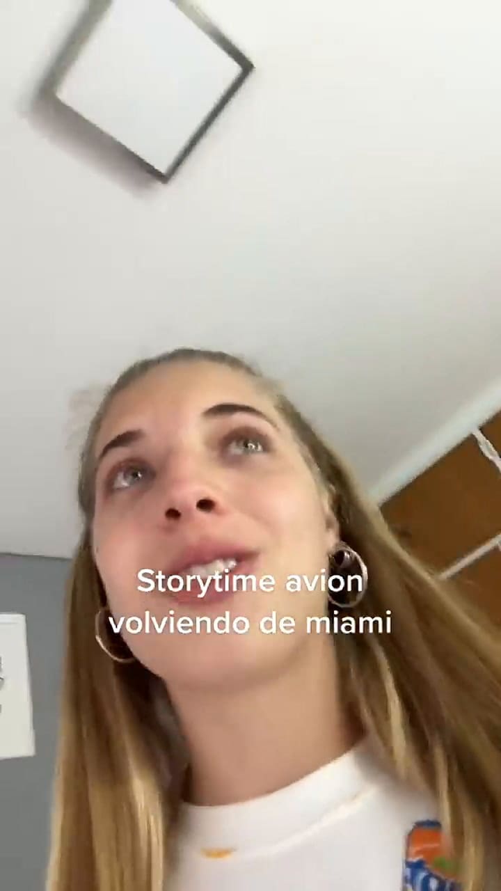 Contó la asquerosa experiencia que vivió en un vuelo desde Miami