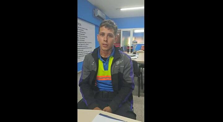 El pedido de disculpas del agente de tránsito