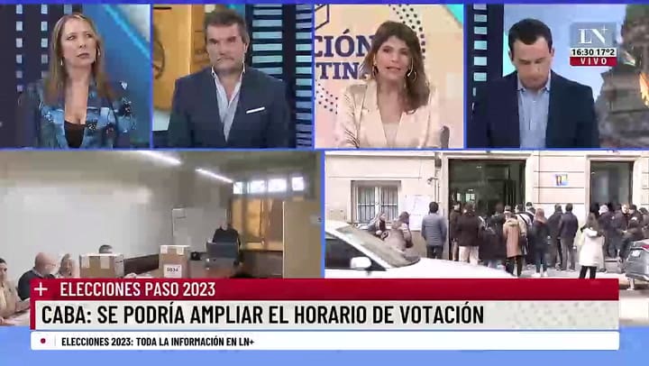 Se retrasa el cierre de las mesas en las PASO 2023 de CABA: el comunicado de la Cámara Electoral