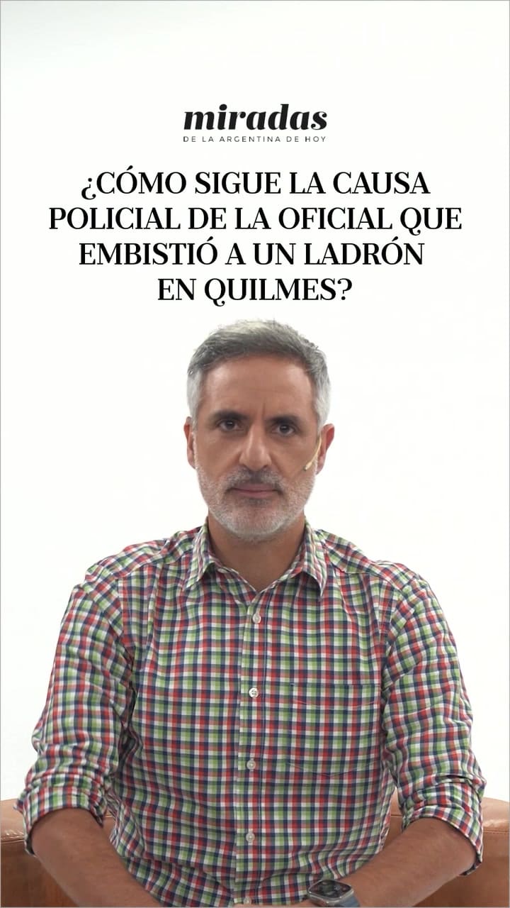 ¿Cómo sigue la causa policial de la oficial que embistió a un ladrón en Quilmes?
