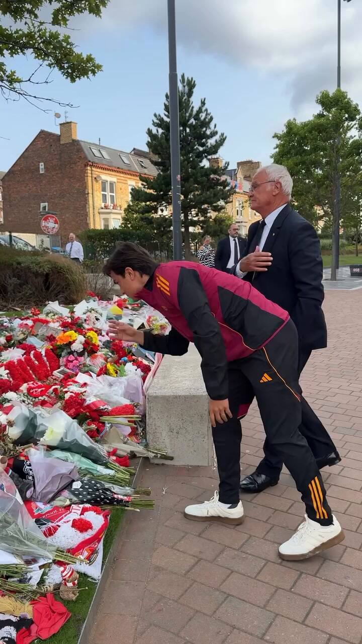 Paulo Dybala y Claudio Ranieri homenajearon a Diogo Jota