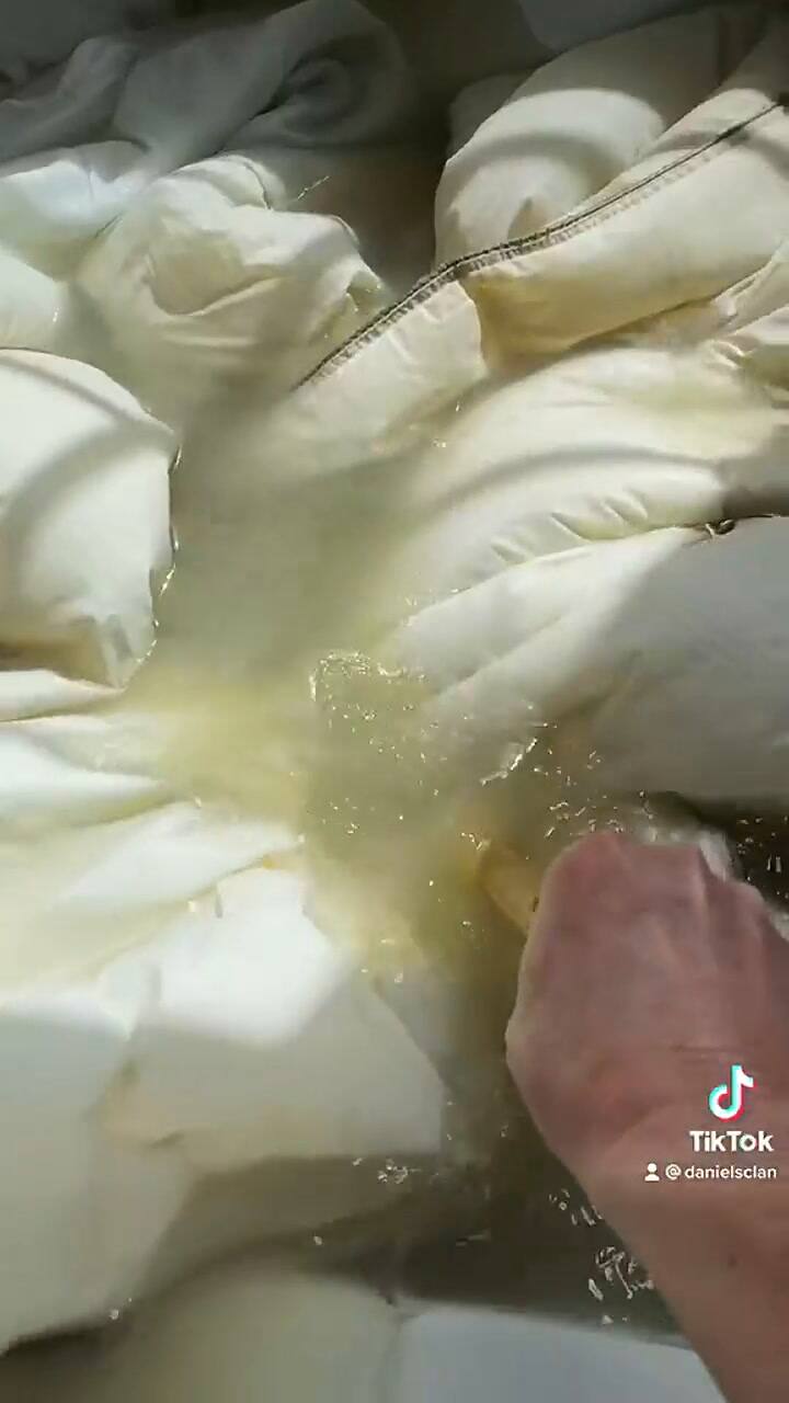 El antes del acolchado
