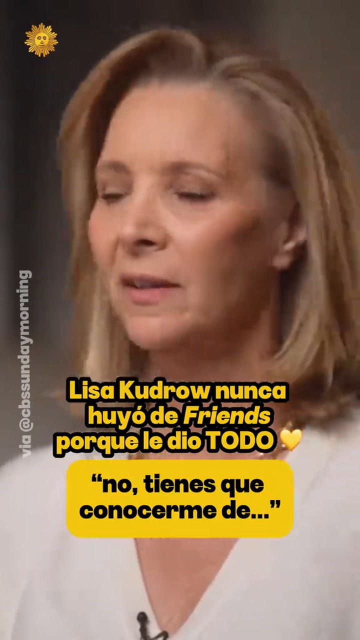 Lisa Kudrow recordó su experiencia en Friends