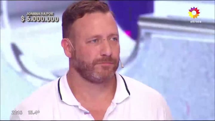 Un participante de Los 8 escalones sorprendió a su contrincante al comienzo del programa