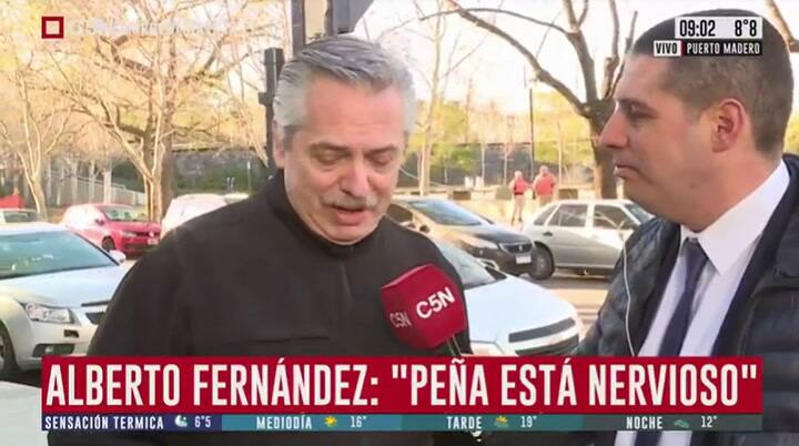 Alberto Fernández: 'Quisiera una campaña más limpia' - Fuente: C5N