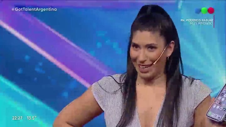 El primer truco de magia de Abril en Got Talent Argentina (Telefe)