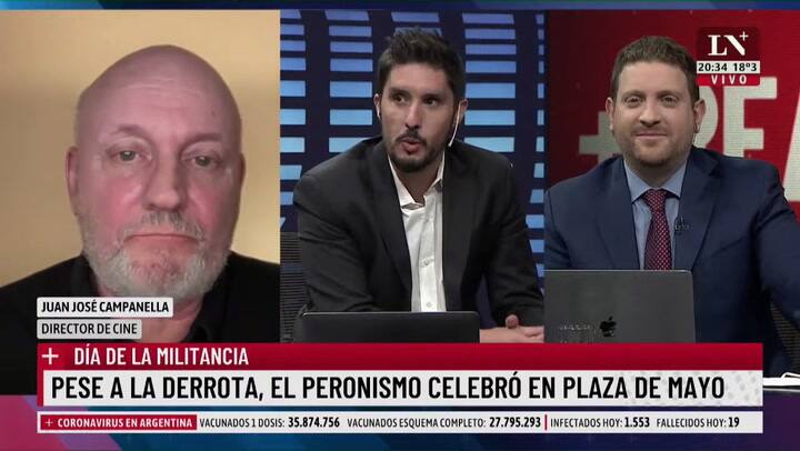 La pregunta que sorprendió a Juan José Campanella