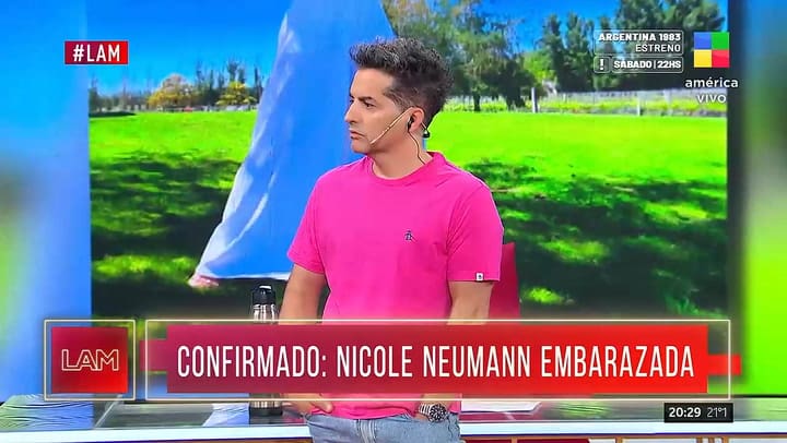 Angel de Brito conto detalles del embarazo de Nicole Neumann