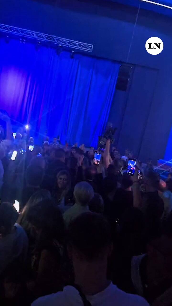 Milei En El Teatro De Mar Del Plata