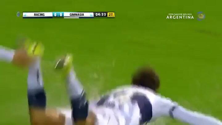 Contra Gimnasia, por la Copa Argentina del año pasado