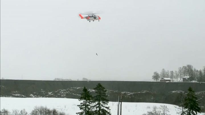 Dramático alud en Noruega: 21 desaparecidos y cientos de evacuados - Fuente: AFP