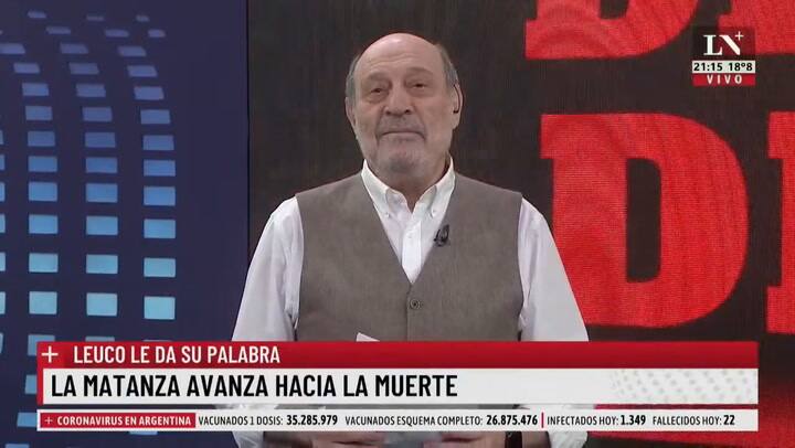 La Matanza avanza hacia la muerte. Leuco le da su palabra