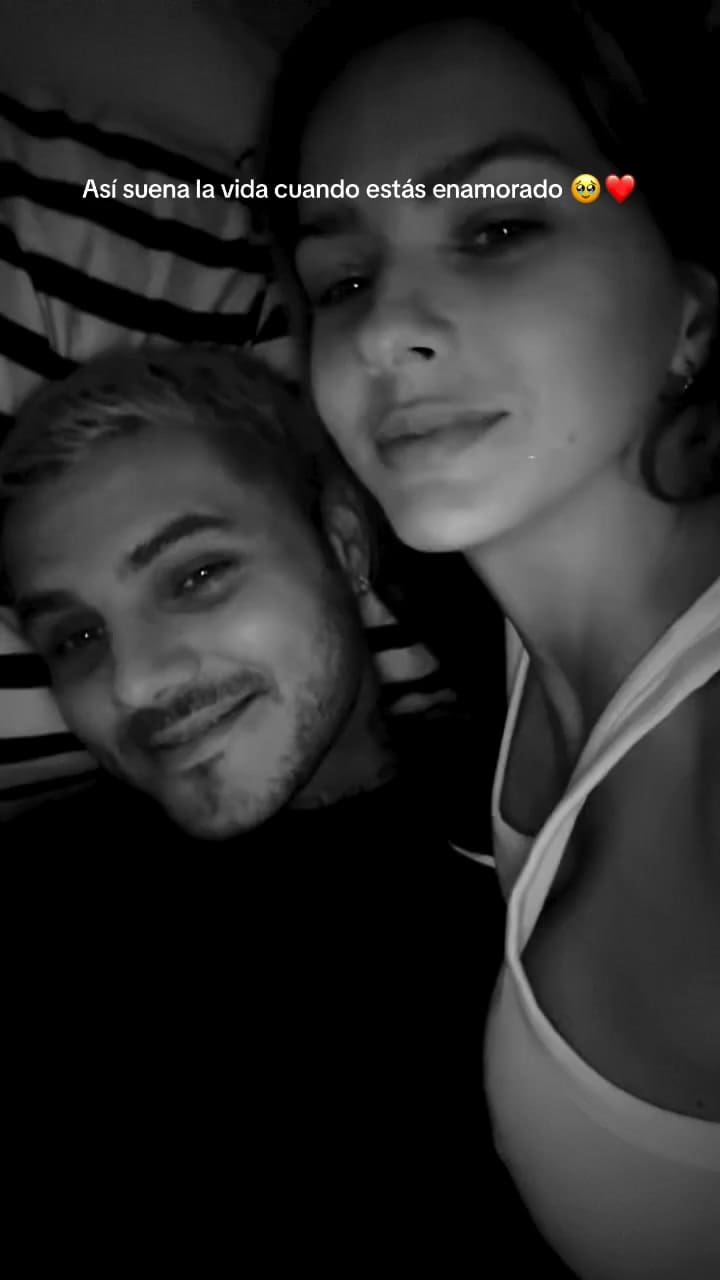 La China Suárez compartió un romántico video junto a Mauro Icardi