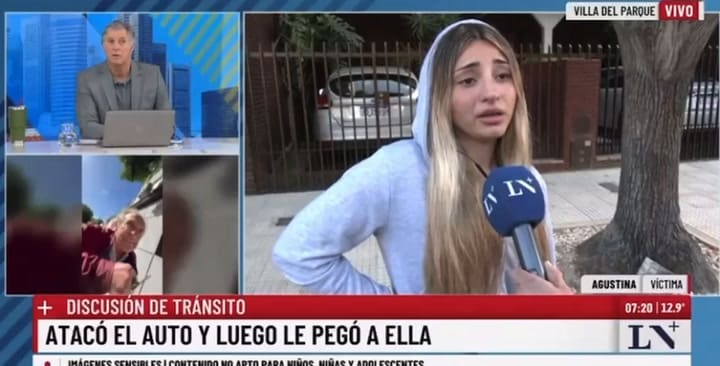 Un jubilado atacó a una joven porque estacionó cerca de su garage en Villa del Parque