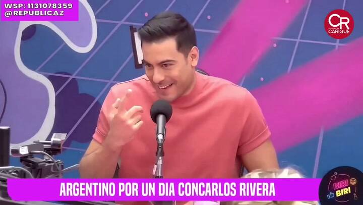 Carlos Rivera prueba las facturas en Biri Biri