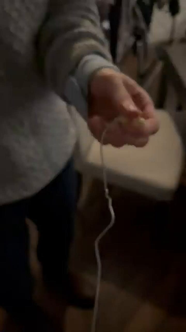 Sacó el Iphone con un método ingenioso