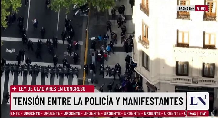 Enfrentamientos con la Policía