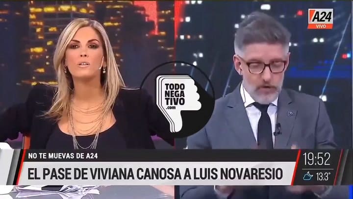 Canosa sorprendió a Novaresio al explicar por qué siempre lleva medias en su cartera