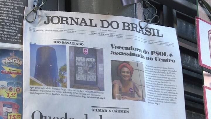 Asesinato de concejala de izquierda de Rio conmociona a Brasil