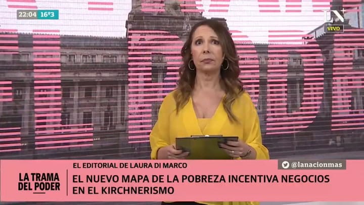 Editorial Laura Di Marco - El aumento de la pobreza impulsa nuevos negocios en el poder