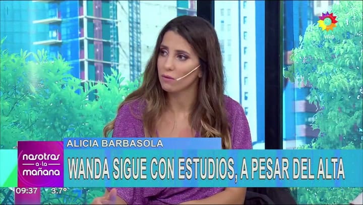 Cinthia Fernández cruzó a Andrés Nara por la salud de Wanda
