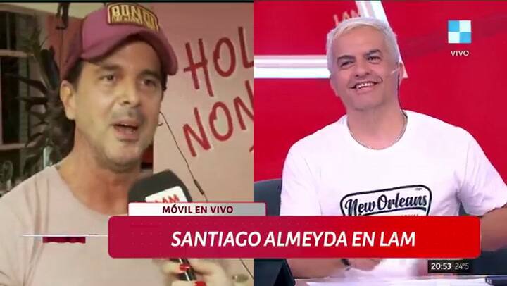 Santiago Almeyda habló sobre su encuentró con Flor Peña a principios de los 2000