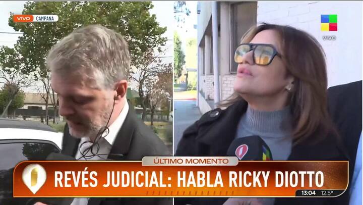 Ricardo Diotto habló tras conocer el fallo en su contra