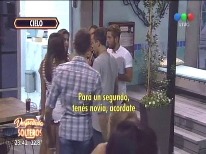 La pelea de Jenny y Gonzalo en 'Despedida de solteros'