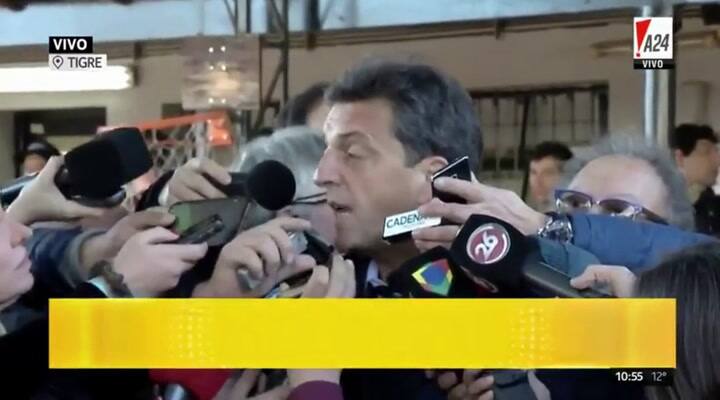 Elecciones PASO 2017: Sergio Massa llamó a votar 'aunque tengan desilusión, bronca'