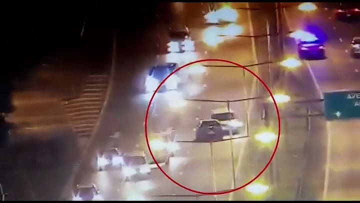 Vehículo en contramano por Gral. Paz