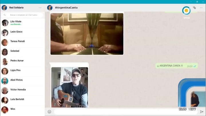 Más de 35 artistas cantaron “Como la cigarra” de María Elena Walsh en sus casas