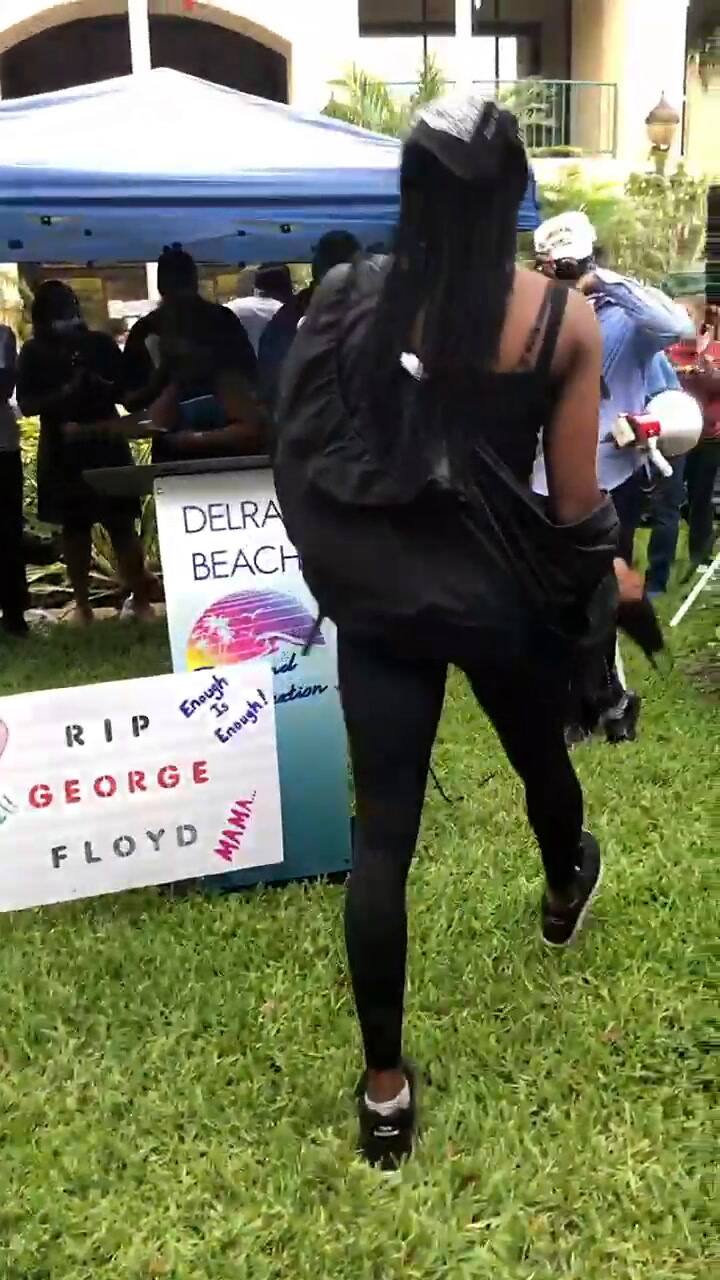 Líder contra el racismo: a los 16 años, Coco Gauff tomó el micrófono en una protesta y citó a Martin