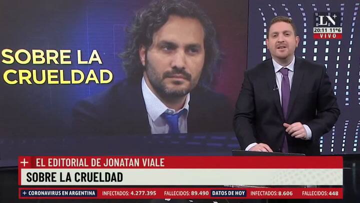 Jonatan Viale: 'Cruel es ir al cementerio en lugar de celebrar el día del padre'