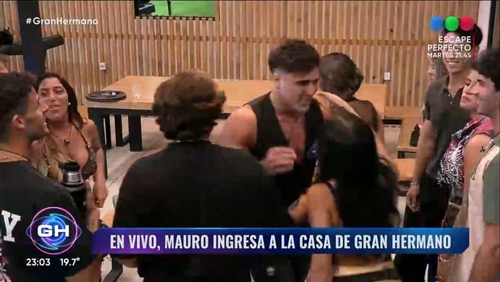 Gran Hermano: la reaccion de Furia ante el ingreso de Mauro