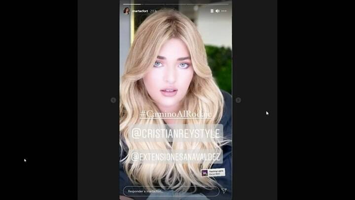 El radical cambio de look de Martita Fort