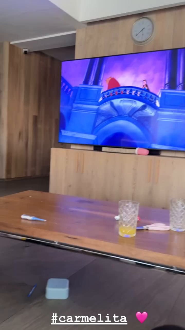 Chechu Bonelli y Carmela, su hija