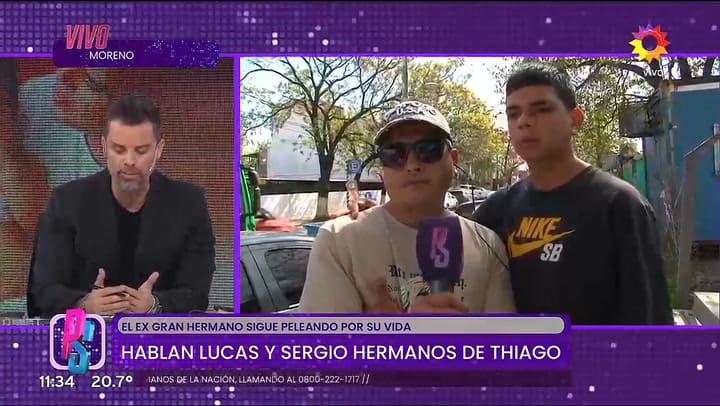 Leve mejoria de Thiago Medina