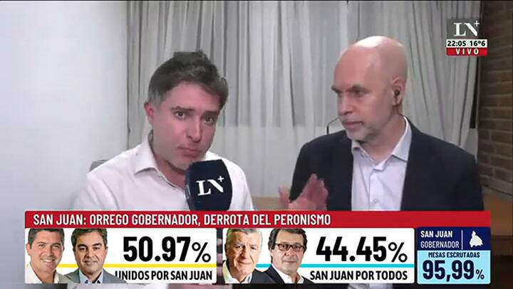 Horacio R. Larreta: 'Es un reconocimiento al trabajo de Orrego'
