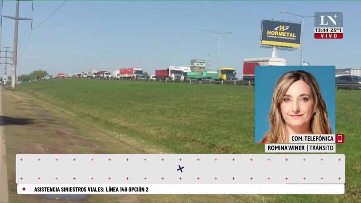 Choque fatal en la Panamericana: una persona murió tras el cruce de carril de un camión